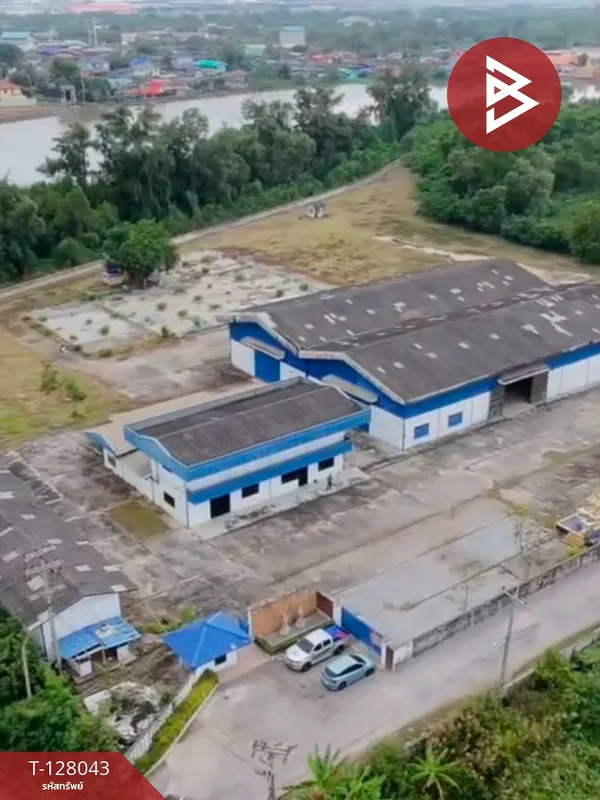 ขายโกดังพร้อมที่ดิน 21 ไร่ 63 ตร.วา ท่าจีน สมุทรสาคร