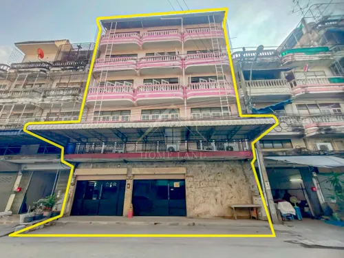 อาคารพาณิชย์ 4.5 ชั้น 3 คูหา ตีทะลุ ประชาอุทิศ 27