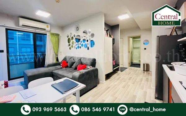 คอนโด อีส 1 พระราม 2 เฟอร์นิเจอร์ครบ พร้อมอยู่