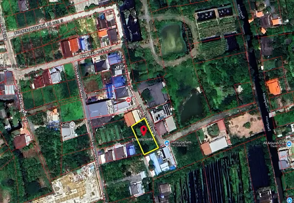 ขายที่ดิน ซอยศาลาธรรมสพน์ 13 ถนนบรมราชชนนี เขตทวีวัฒนา กรุงเทพมหานคร