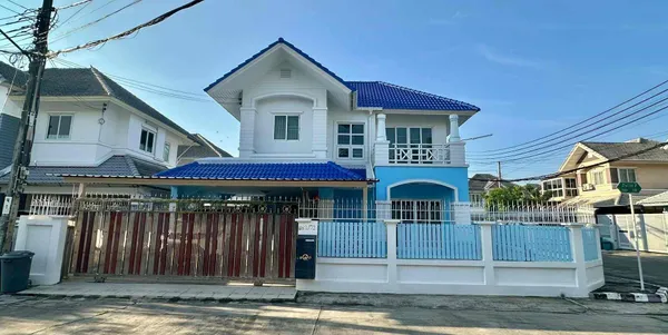 ขายบ้านเดี่ยว 2 ชั้น หมู่บ้านบ้านสวนราชา เกษตร-นวมินทร์ ทำเลดี ราคาเพียง 6.8 ล้าน