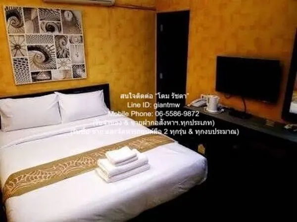 RENT โรงแรม เซ้งกิจการโรงแรมขนาดเล็ก ย่านถนนพระราม 9 ขนาด 10 ห้อง พื้นที่ = 0 ตร.วา 1 งาน 0 RAI 4000000 BAHT ไม่ไกลจาก โ
