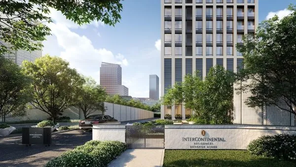 CM04369 ขายดาวน์ คอนโด อินเตอร์คอนติเนนตัล เรสซิเดนเซส แบงค์คอก อโศก InterContinental Residences Bangkok Asoke ซ. สุขุมวิท 16