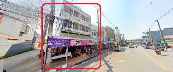 ตลาดถนนคนเดินไนท์ สีคิ้ว 330 ม.ให้เช่าอาคารพาณิชย์ 3 ชั้น 2 คูหา หัวมุม 52 ตร.วา. Lotus BigC ติดถนนใหญ่ 2 นอน 2 น้ำ ตลาด