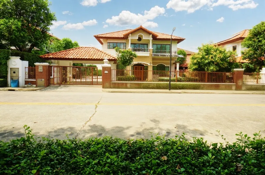 ขายบ้านศุภาลัย สุวรรณภูมิ หน้าสวน 118 ตร.วา หลังให