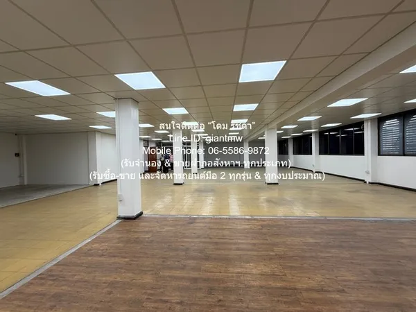 สำนักงาน ให้เช่าอาคารสำนักงานชั้นใต้ดิน ติดถนนรัชดาภิเษก มีบันไดเลื่อน-ลิฟต์ และมีที่จอดรถให้ 10 คัน ราคา 450 บาท/ตร.ม.