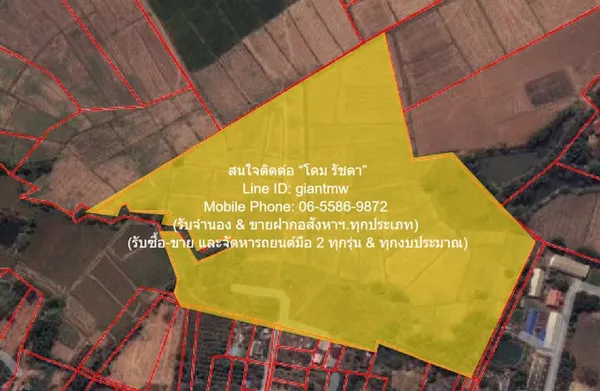 ที่ดิน ขายที่ดินทุ่งนาข้าว ต.ระวิง อ.เมืองเพชรบูรณ์ จ.เพชรบูรณ์ 51-2-87 ไร่ 87 Square Wah 2 งาน 51 ไร่ 7800000 B. Hot!! 