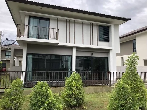 ให้เช่าบ้าน เพลินจิต คอลลิน่า สันกำแพง เชียงใหม่ ขนาด 90 ตร.วา 3 นอน 3 น้ำ หลังบ้านติดสวน