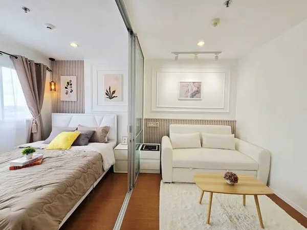 ขายพร้อมคนเช่า คอนโด ลุมพินี เมกะซิตี้ บางนา รีโนเวทใหม่ ใกล้ Mega Bangna