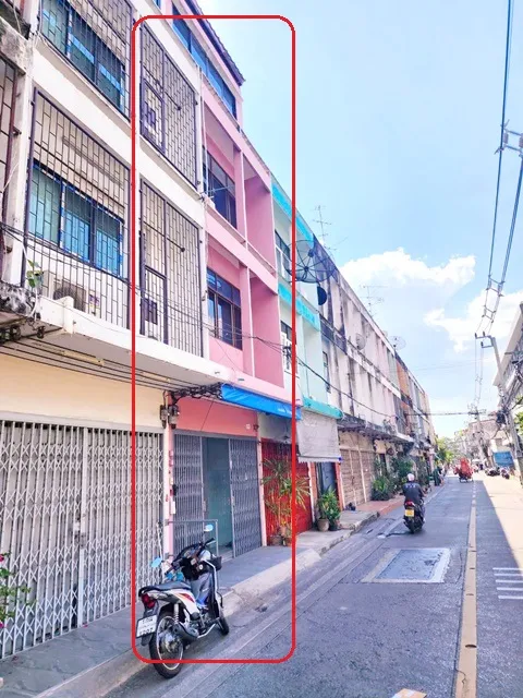 สาธุประดิษฐ์28-38 6นอน 2น้ำ อาคารพาณิชย์ ให้เช่า 4 ชั้น เซ็นทรัล พระราม3 550ม. เทอร์มินอล 21 พระราม 3 2.7กม