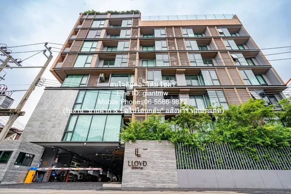 condo. LLOYD Soonvijai-Thonglor 1ห้องนอน1BR 31 SQ.M. 20000 บ. ไม่ไกลจาก ติด ร.พ.กรุงเทพ เงียบสงบ เป็นคอนโดพร้อมอยู่ มีกา