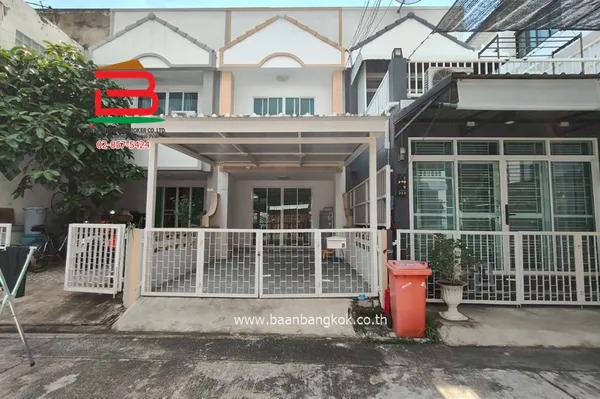 ให้เช่า ทาวเฮ้าส์ อัมรินทร์ 3 ผัง 4 (ใกล้ตลาดเอซี) เนื้อที่ 16 ตรว. แขวงสายไหม เขตสายไหม