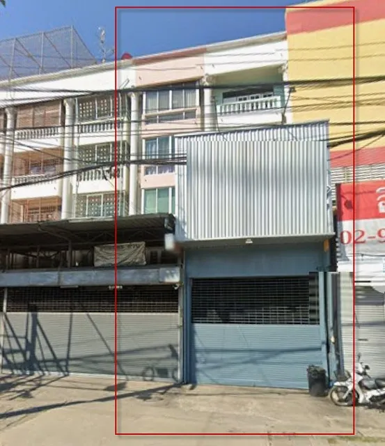 บนถ.ราชพฤกษ์ ไม่มีค่าเซ้ง! ให้เช่าอาคารพาณิชย์ 4.5ชั้น ถ.พระราม5 1.37กม. นครอินทร์ พร้อมดาดฟ้า 5นอน 280ตร.ม. ร้านกาแฟ MR