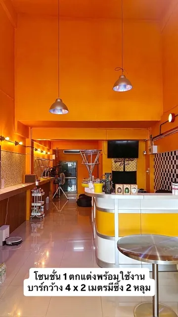 ไม่มีค่าเซ้ง! ถ.พระราม5 1.37กม. นครอินทร์ บนถ.ราชพฤกษ์ ให้เช่าอาคารพาณิชย์ 4.5ชั้น พร้อมดาดฟ้า 5นอน 280ตร.ม. ร้านกาแฟ MR