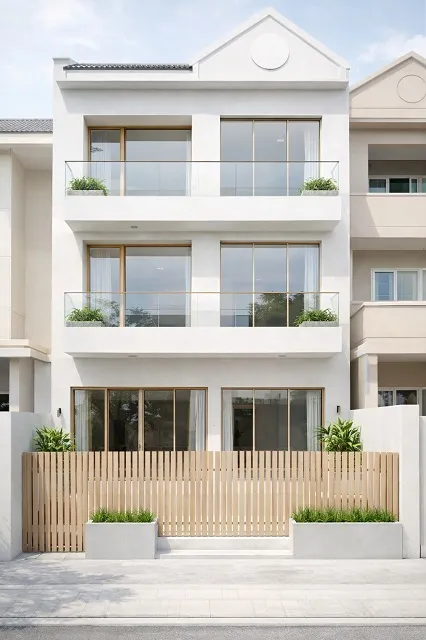 BTS พระโขนง 890ม. BTSอ่อนนุช 1กม. สุขุมวิท 50 ให้เช่าทาวน์เฮ้าส์ 3 ชั้น 20 ตร.วา. 240 ตร.ม. รร.นานาชาติ เซนต์แอนดรูส์ฯ ก