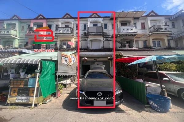 อาคารพาณิชย์ เนื้อที่ 16 ตร.ว. หมู่บ้าน เค.ซี.1 (ซอยหทัยราษฏร์ 39) ถนนหทัยราษฎร์ แขวงสามวาตะวันตก เขตคลองสามวา