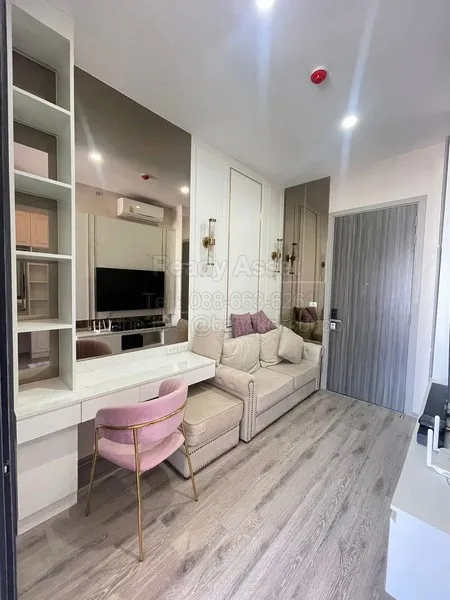 CR6812-0012 ให้เช่าคอนโด ไนท์บริดจ์ ไพร์ม อ่อนนุช ห้องขนาด 27 ตรม 1 ห้องนอน ชั้น 30 ใกล้ BTS อ่อนนุช