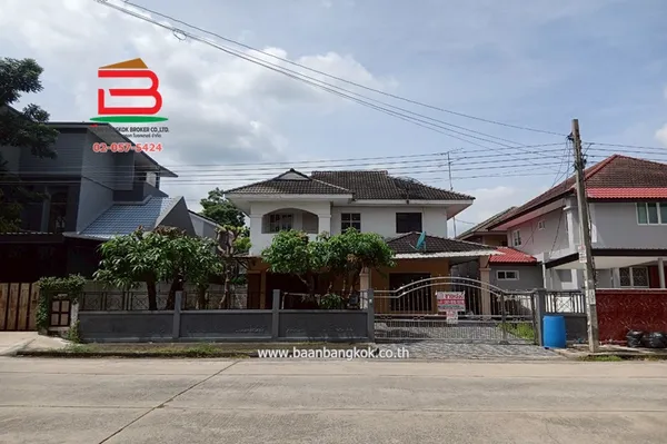 บ้านเดี่ยว หมู่บ้าน พนาสนธิ์ การ์เด้นโฮม 3 (ร่มเกล้า 15) เนื้อที่ 69.4 ตร.ว แขวงแสนแสบ เขตมีนบุรี