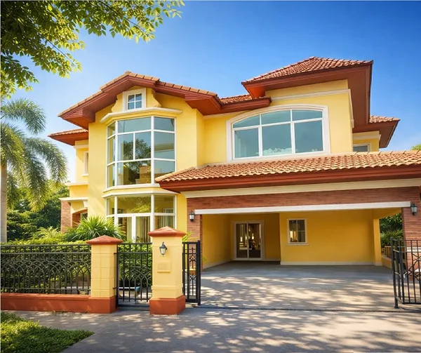 ติดถนนรังสิต-นครนายก คลอง 3 4นอน 118ตร.วา. 310ตร.ม เช่าบ้านภัสสร 2 ชั้น พร้อมบ่อปลาขนาดใหญ่รร.นานาชาติสยาม 1.2 กม.5 น้ำ