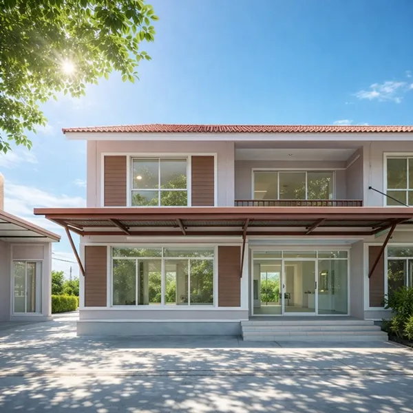 หน้ากว้างพิเศษ เท่ากับ2คูหา นิคมอมตะนคร 1.2 กม.โลตัส พลัสมอลล์ อมตะ 1.6 กม. ให้เช่า ทาวน์โฮม 2 ชั้น หน้ากว้าง 8 เมตร ทำเ