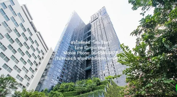 รหัส DSL-967 SALE ขาย Condo. แอชตัน จุฬา-สีลม ashton chula - silom 22000 บาท 1นอน1ห้องน้ำ 25 square meter ใกล้กับ MRT สา