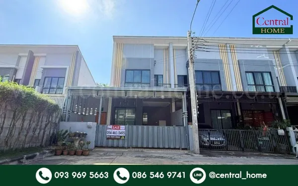 ทาวน์เฮ้าส์ เดอะ ธาม 1 อ่อนนุช - มอเตอร์เวย์ หลังมุม