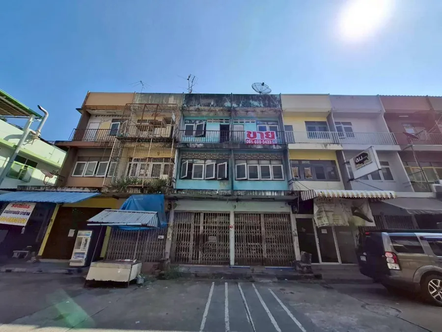 ขายตึกแถว 2 คูหา เพชรเกษม 77/4 38วา ใกล้ ม.เอเชียฯ
