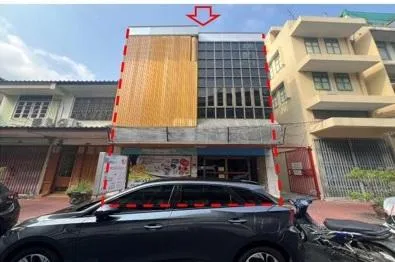 ขายอาคารพาณิชย์ 2 คูหา 3 ชั้น 252 ตร.ม. ถนนมังกร ย่านเยาวราช ใกล้วัดเทพศิรินทร์