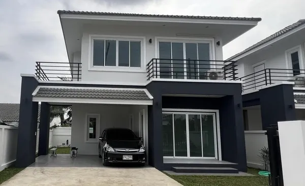 ขายบ้านใหม่2ชั้น 51.5ตรว. ลดเหลือ2.65ลบ. ฟรีโอน 3นอน3น้ำ นิคมลำพูน บ้านแม่ยาก ต.บ้านกลาง อ.เมือง ลำพูน