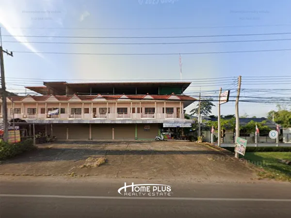 อาคารพาณิชย์ติดถนนใหญ่ ใกล้การไฟฟ้าส่วนภูมิภาค อ.แม่อาย เชียงใหม่