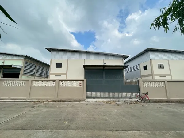 โกดัง Stand Alone DO HOME ถ.บ้านแพ้ว ดูโฮม มหาชัย 800ม. ให้เช่า ทำเลศักยภาพ สมุทรสาคร ขนาดอาคาร 375–415 ตรม. บนที่ดิน 20
