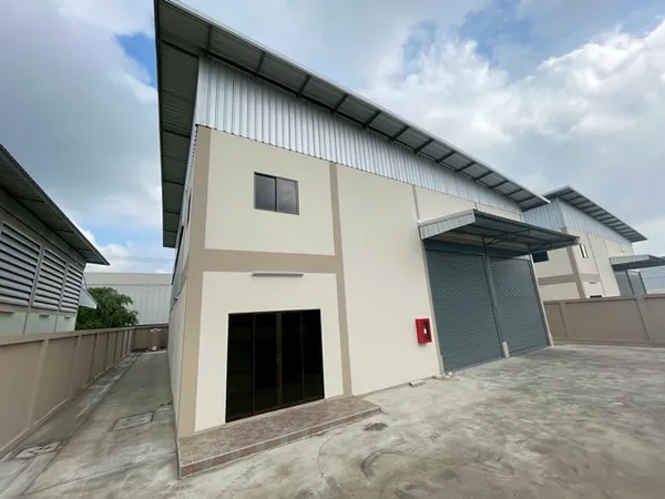 ให้เช่า ถ.บ้านแพ้ว โกดัง Stand Alone DO HOME ดูโฮม มหาชัย 800ม. ทำเลศักยภาพ สมุทรสาคร ขนาดอาคาร 375–415 ตรม. บนที่ดิน 20