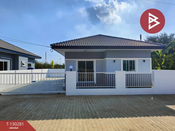 ขายบ้านแฝดชั้นเดียว เนื้อที่ 37.4 ตร.วา ถนนขาด นครปฐม