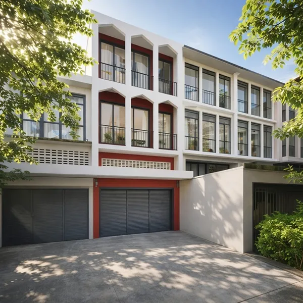 สวนสยาม MRTรามอินทรา ซอยเสรีไทย 44-52 สกม.8 2.9กม. อาคาร 3.5 ชั้น 3 นอน 3 น้ำ 20 ตร.วา. 260 ตร.ม. แฟชั่นไอส์แลนด์ 3.5 กม