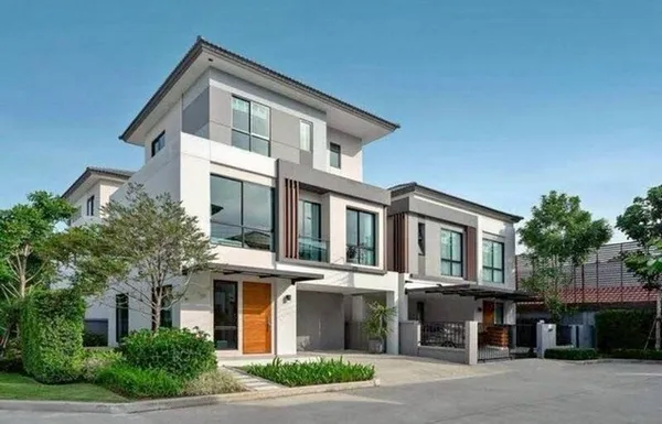 ให้เช่าบ้านแฝด 2 ชั้น พื้นที่ใช้สอย 154 ตร.ม.โครงการ นินญา ติด ถนนกัลปพฤกษ์ บ้านตกแต่ง Built-in ทั้งหลัง