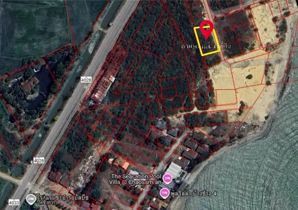 ขายที่ดิน 205 ตารางวา ตำบลหาดเจ้าสำราญ อำเภอเมืองเพชรบุรี จังหวัดเพชรบุรี ราคา 4,100,000 บาท