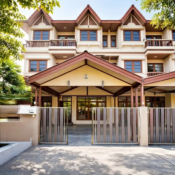 MRT ลาดพร้าว101 4นอน ให้เช่าทาวน์โฮม 3 ชั้น 28 ตร.วา. ม.รัตนบัณฑิต 3กม. เดอะมอลล์ บางกะปิ รักสัตว์