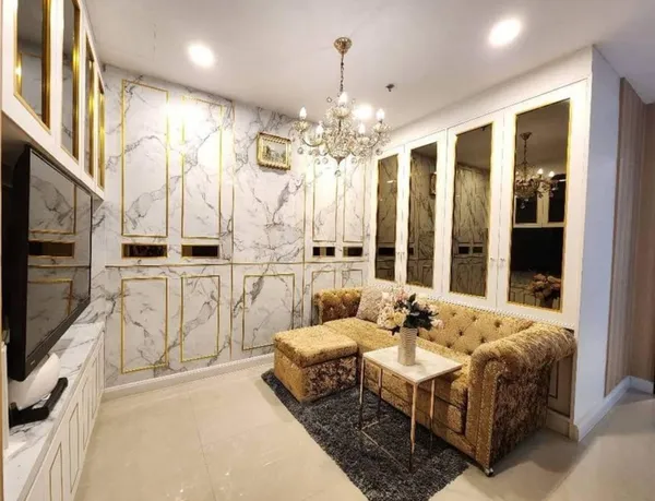 คอนโดไดมอนด์ รัชดา ติดถนนใหญ่ ใกล้แยกห้วยขวาง 350ม. ถึง MRT ขนาด 35 ตร.ม. พร้อมอยู่