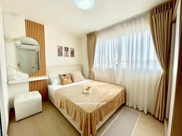 LM25-0164 ขายห้องชุด ลุมพินี เซ็นเตอร์ แฮปปี้แลนด์ นวมินทร์ รีโนเวทใหม่ พร้อมเฟอร์ ขนาด 27.57 ตรม 1นอน 1น้ำ ใกล้เดอะมอลล