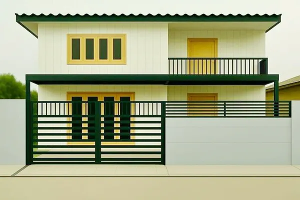 BTSสายหยุด 2.5กม. BTS วัดพระศรีมหาธาตุ 3.2 กม. ซ.เทพรักษ์ ให้เช่าบ้านเดี่ยว 2 ชั้น ทั้งหลัง 50 ตร.วา. 200 ตร.ม. บนถนนตัด