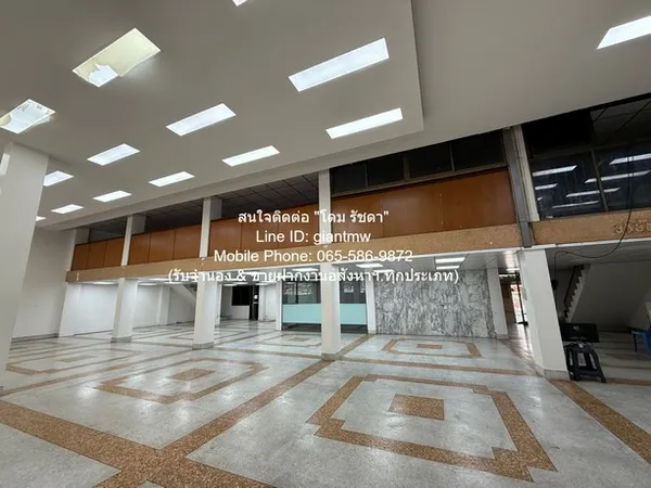 OFFICE ขายอาคารสำนักงาน 6 ชั้น (รีโนเวทแล้ว) มีลิฟต์ พร้อมโรงจอดรถ ติดถนนรัชดาภิเษก 161 ตร.ว. (พื้นที่ใช้สอย 2,408 ตร.ม.