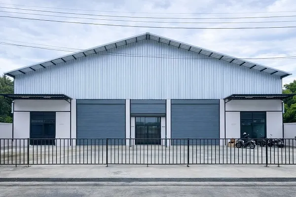 ติดทางด่วนศรีสมาน ม.ไทวัสดุ ศรีสมาน 2.2 กม.พร้อมออฟฟิศ 280ตร.ม ให้เช่าโกดัง 90ตร.วา.โรบินสัน 900ม. 1 ออฟฟิศ