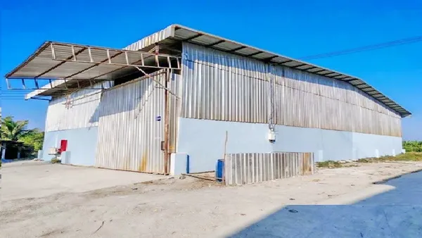 รง.2 รง.4 สมุทรสาคร โกดังให้เช่า Stand Alone ขนาดใหญ่ 450ตรม. พื้นที่กว้าง ติดตลาดนัดวาสนาบางน้ำจืด ถูกที่สุดในโลก ตรม.ล