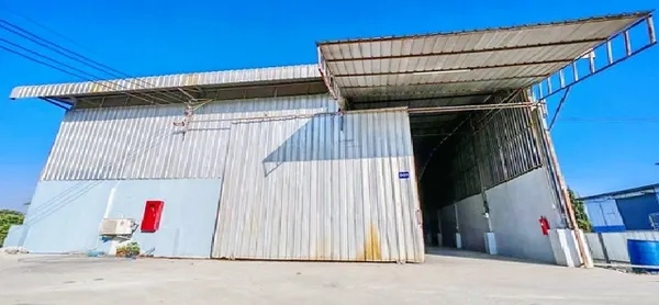 ถูกที่สุดในโลก ตรม.ละ 85บาท โกดังให้เช่า Stand Alone ขนาดใหญ่ 450ตรม. พื้นที่กว้าง ติดตลาดนัดวาสนาบางน้ำจืด รง.2 รง.4 สม