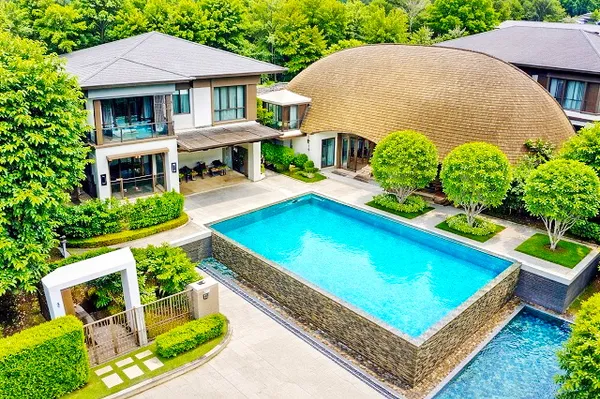 สุขาภิบาล5 900ม.วัชรพล BigC ให้เช่าบ้านเดี่ยวหรู 2 ชั้น 54 ตร.วา. 220 ตร.ม. มบ.เศรษฐสิริ ออเงิน สายไหม ทำเลคุณภาพ 3 นอน