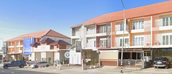 บ้านฉาง พลา สนามบินอู่ตะเภา 5กม ถ.บูรพาพัฒน์ 800ม.ให้เช่าอาคารพาณิชย์ 3ชั้น 15ตร.ว. 175 ตร.ม. ใกล้นิคมอุตสาหกรรมมาบตาพุด