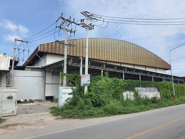 ให้เช่าโรงงาน โกดัง พร้อมอาคารสำนักงาน และบ้านพักคนงาน 2 ไร่ 2งาน 95.2 ตร.วา ถ.พระราม2กม. 36 จ.สมุทรสาคร