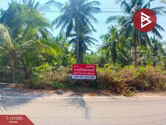 ขายที่ดิน เนื้อที่ 1 ไร่ 2 งาน 45 ตร.วา นางตะเคียน สมุทรสงคราม