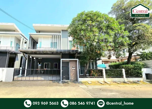 บ้านเดี่ยว คาซ่า ซิตี้ ดอนเมือง หลังริม ต้นโครงการ ตกแต่งสวย พร้อมอยู่