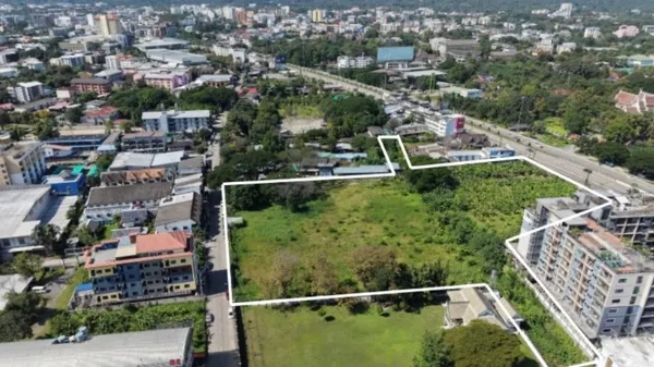 ที่ดิน ติดถนนใหญ่ แปลงสุดท้าย เพียง 3 นาทีถึง เมญ่า นิมมาน และ 5 นาที เซ็นทรัลเฟสติวัล 10 ไร่ 1 งาน ใจกลางการเติบโตของเช